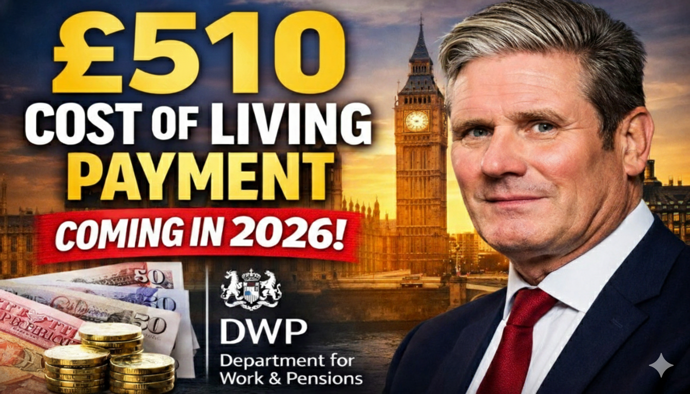 DWP Confirms New £510 Cost of Living Payments for 2026