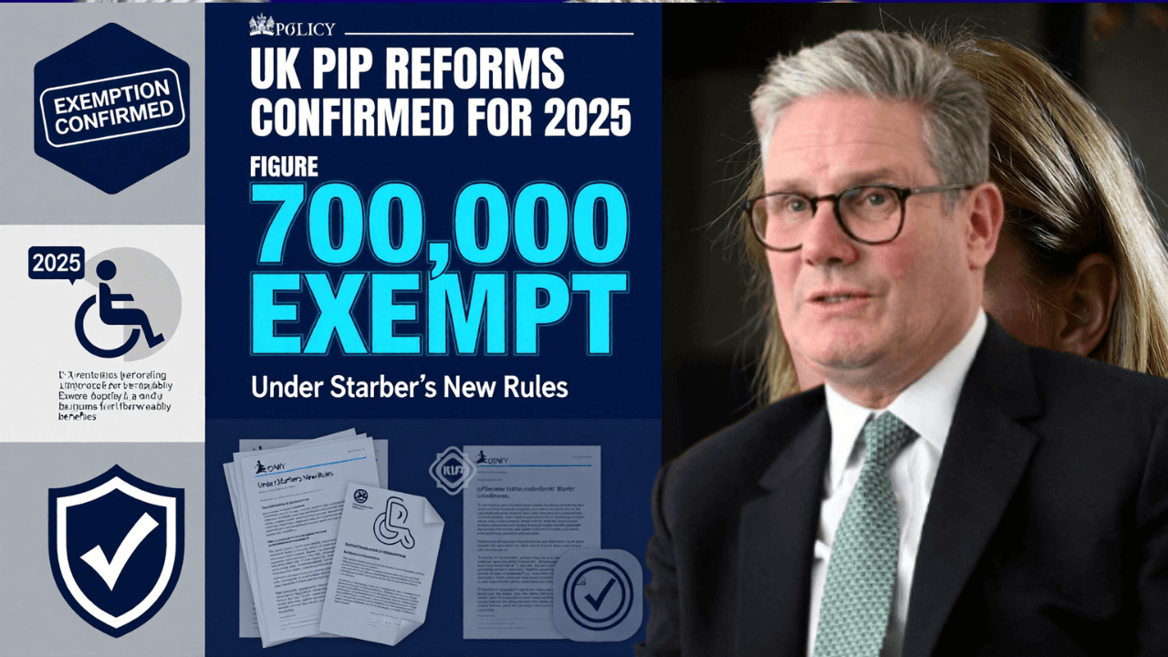 UK PIP Disability Benefits Reforms 2026 – 700,000 Exempt Under Starmer’s New Rules