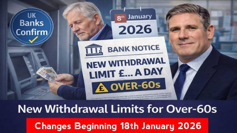 New Cash Withdrawal Limits for Over-60s